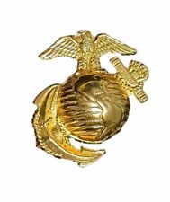 US Marine Corps Globe Eagle Anchor Lapel Pin 1.25” picture