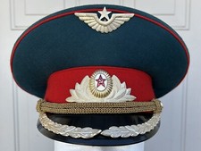 Soviet Army Pilot parade officer cap USSR CCCP 1991 Dated