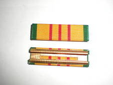 US ARMY 1960'S VIETNAM SERVICE MEDAL RIBBON -CRIMPED BACK picture