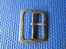 Vintage Reproduction Civil War Brass Confederate Style Belt Buckle; Field Used picture