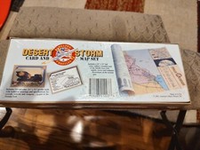 Weapon Profiles Desert Storm Card and Map Set FACTORY SEALED 110 Cards & Map