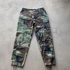 Military Pants Medium Regular Woodland Camo Combat Trousers M81 Cargo Baggy Army picture