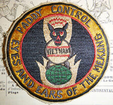 Eyes and Ears of the Delta  - Patch - PADDY CONTROL MEKONG - Vietnam War - V.485 picture