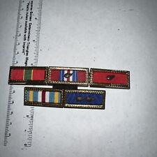 Vintage Military Ribbon Bar  As Is Normal Wear  picture