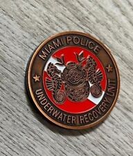 Rare City Of Miami Underwater Recovery Unit Coin picture