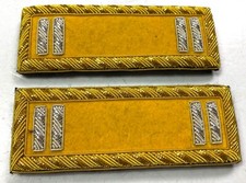 INDIAN WARS US ARMY M1872 CAVALRY CAPTAIN TUNIC SHOULDER BOARDS W/CILPS