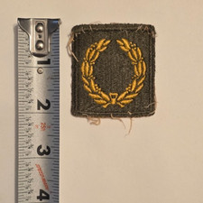Cloth Military Badge: Army Meritorious Unit Award, 1st - WWII Embroidered Patch