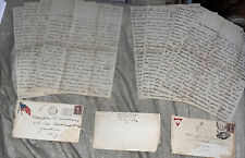 3 Antique 1917 1918 WWI Letters From 319 Infantry Captain to Yonkers NY New York picture