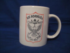 Vintage USS Bordelon Remis Veliaque DD 881 Hartford 1997 ceramic mug new picture