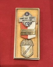 1963 XVIII Airborne Corps Artillery marksmanship medal 200-yard slow fire