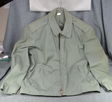 US Army Jacket Water Repellent Cotton Polyester Army Green AG274 - Size 38R picture