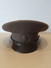 Soviet Union Vintage Military Hat Cap Officer. USSR Original. Size 56. picture