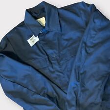 US Navy Utility Coverall 40 L Cotton Blue Military Service Uniform ISSUED NWT picture