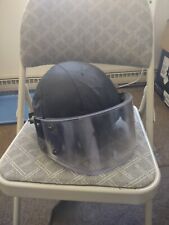 Real Russian Surplus LSHZ ballistic helmet With Face Shield. picture