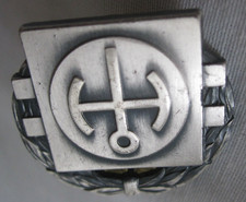 Vietnam War era US Army Nuclear Reactor Operator 2nd Class Badge 1/20 Silver