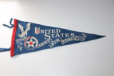 Vintage Felt Pennant WWII United States Army Air Forces Australia RARE 1940s picture