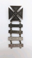 ​WWII US Army Marksman Qualification Badge- 4 Bar Ladder-