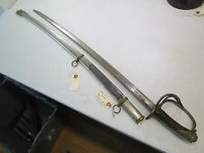 US MODEL 1872 CAVALRY SWORD W SCABBARD DATED 1881 PRESENTATION SAN FRANSIC #T103 picture