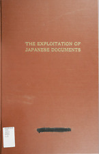 81 Page 1944 EXPLOITATION OF JAPANESE DOCUMENTS WWII War Department Book on CD picture