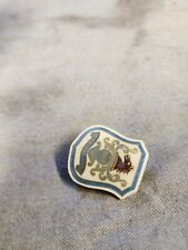 WWII US Army New Jersey State National Guard Plastic DUI DI Crest Pin picture