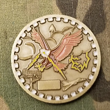 RARE,, US AIR FORCE BLACK OPS, AREA 51 SPECIAL PROJECTS COMMAND CHALLENGE COIN picture