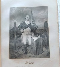 Antique Engraving American  Revolutionary War Hero Knox 1861 Original 