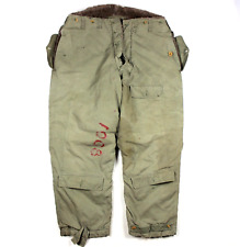 US ARMY AIR FORCES USAAF TYPE A-10 FLIGHT TROUSERS PANTS PILOT BOMBER SIZE 36 picture