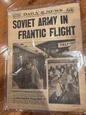 1939 DEC 23 NEW YORK DAILY NEWS - SOVIET ARMY IN FRANTIC FLIGHT - WWII