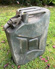 WW2 BRITISH ARMY JERRY CAN WD  + GOVERNMENT ARROW ALL ORIGINAL DATED picture