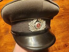 East German Army Visor Cap Hat DDR NVA NCO Original 57 picture