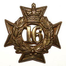 BRITISH MILITARY CAP BADGES The 16th Bedfordshire Regiment of Foot  1874-81 RARE picture