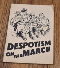 Vintage Despotism On The March Arnold Peterson New York Labor News Company Book