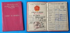 Union of Working Youth - Romanian People's Republic - Membership card year 1960