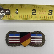 Post War U.S. Military Army German Labor Service Unit Badge Pin *no Back*