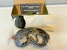 US ARMY SUN WIND AND DUST GOGGLES NSN 8465-01-328-8268 OD Green 