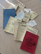 Vintage US Military Booklet Lot Vietnam Era Historical Paper 1960s