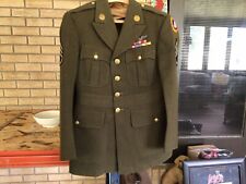 VINTAGE USAAF UNIFORM WOOL DRESS JACKET 1942 WW2  WITH PATCH picture