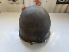 Original WWII US Military M1 Fixed Bale Helmet With Chinstraps #1 picture