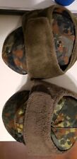 Two German Army Winter Caps in Flectarn Camo. Both approximately size 7- 1/2 picture