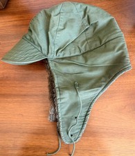 1953 Korean War M-1951 Alpaca Pile Field Cap Olive Drab Size 7 1/4 Militaria Hat