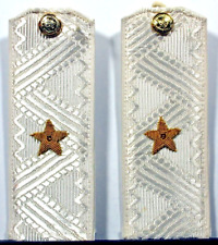 USSR Soviet Union Army Major General Rank Shoulder Board Pair for White Shirt picture