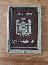 WW2  German work book, 1935. picture