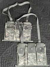 2 Pack Of 6 Magazine Bandoleers US Army Surplus Ammunition Resupply Carry Slings picture