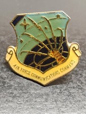 Vintage Vietnam Era USAF Communications Command Pin Insignia