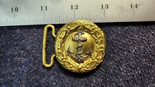ORIGINAL GERMAN MADE BELT BUCKLE FOR NAVY COUNTRY UNKNOWN picture