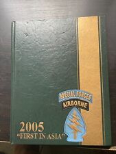 Original US Army 1st Special Forces Group 2005 Yearbook HB - First In Asia picture