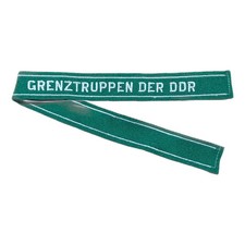 East German Grenztruppen Der DDR Cuff Title Berlin Wall Border Guard 🇩🇪 Police