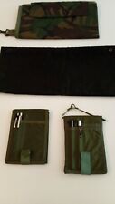 2 military surplus map cases DPM, Brigade QM and 2 Notebook w/ Waterproof Paper  picture
