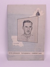 U.S. Army 957th Aviation Topographic Company Air Base De Ridder LA 1944 Pamphlet