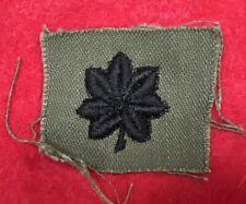 Subdued LTC Collar Lieutenant Colonel Oak Leaf Cluster Patch Vietnam War Era #3 picture